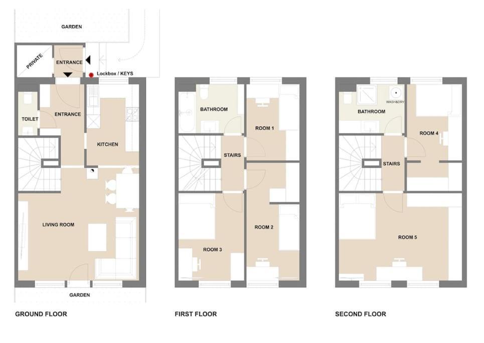 Town House Near Metro & Vienna City Center מראה חיצוני תמונה